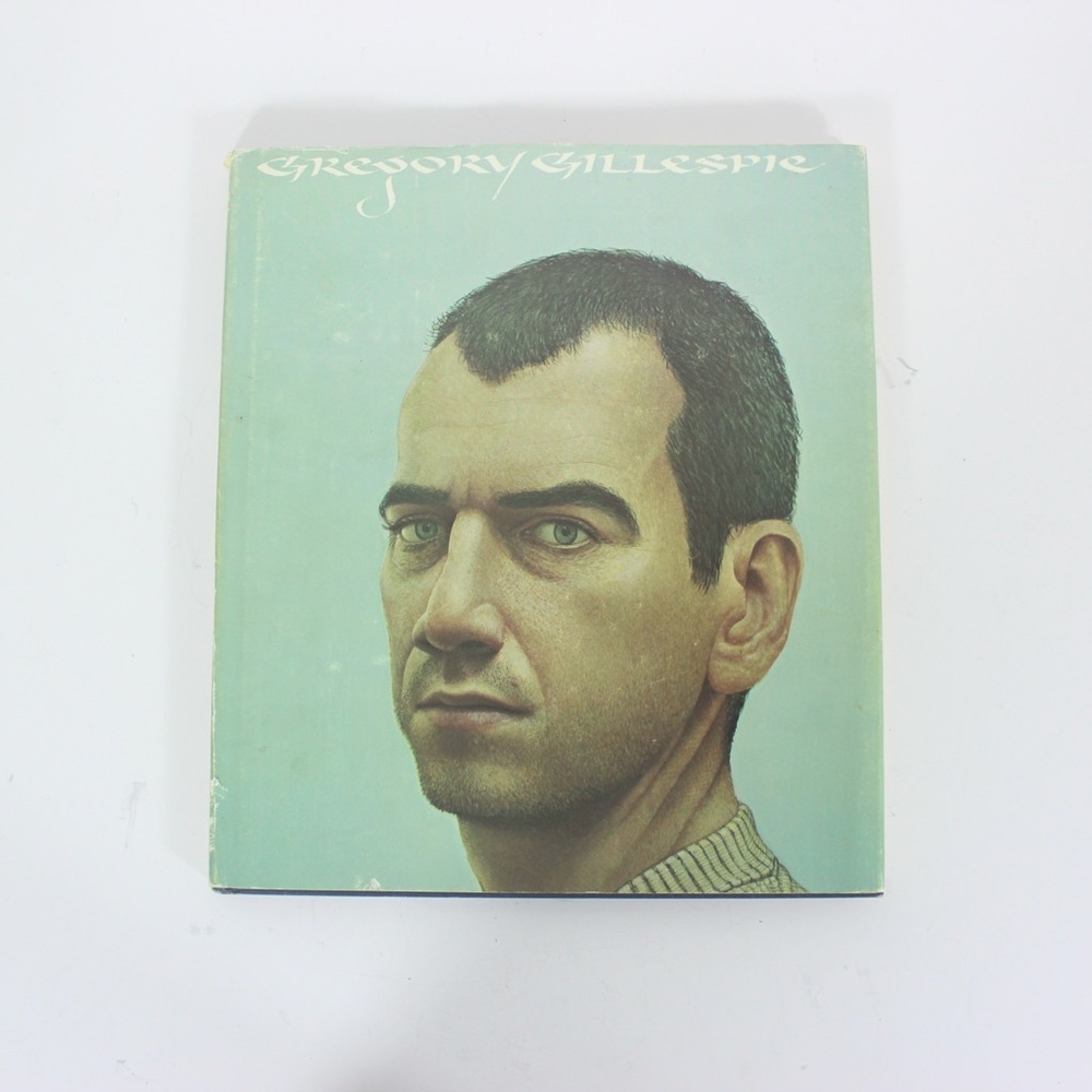 1977 Gregory Gillespie Hardcover Hard Cover Art Book, Gift for Him Her Art Lover